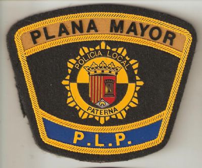 Emblema de Brazo de P. L. de Paterna  Plana Mayor  (Valencia)