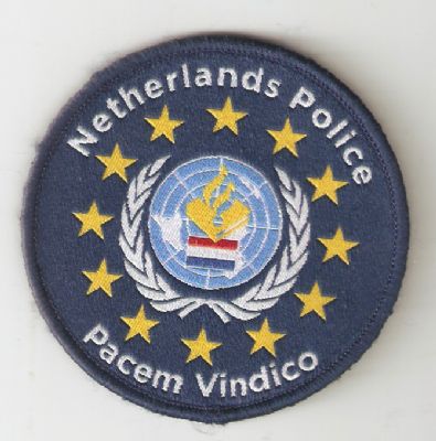 Parche Policia Holanda (Misiones en Extranjero)