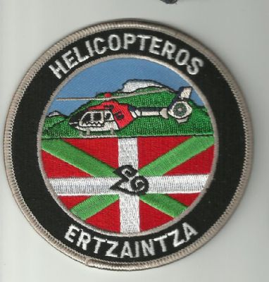 Emblema de Brazo de Unidad de Helicopteros (Ertzaintza) Pais Vasco