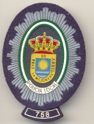 Emblema  Pecho Policia Local La Mojonera (Almeria)