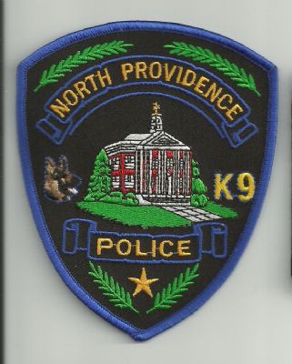 Emblema de Brazo K-9  North Providence, Rhode Island. U.S.A.