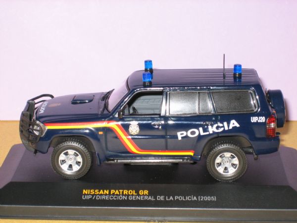 Vehiculo Miniatura Cuerpo Nacional de Policia  Nissan Patrol (2.005)
