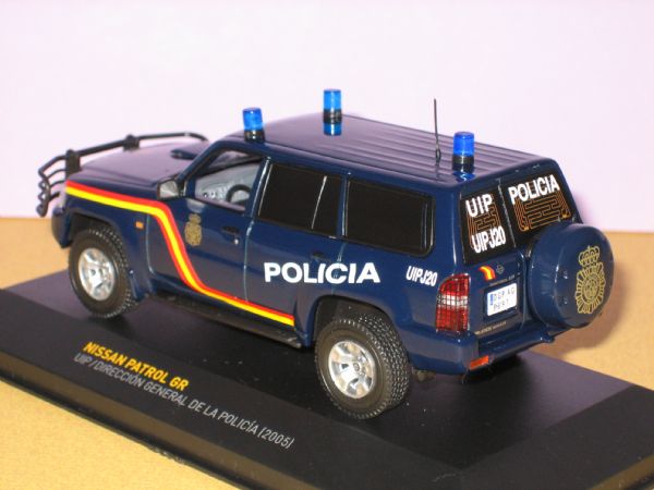 Vehiculo Miniatura Cuerpo Nacional de Policia  Nissan Patrol (2.005)