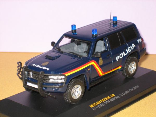 Vehiculo Miniatura Cuerpo Nacional de Policia  Nissan Patrol (2.005)