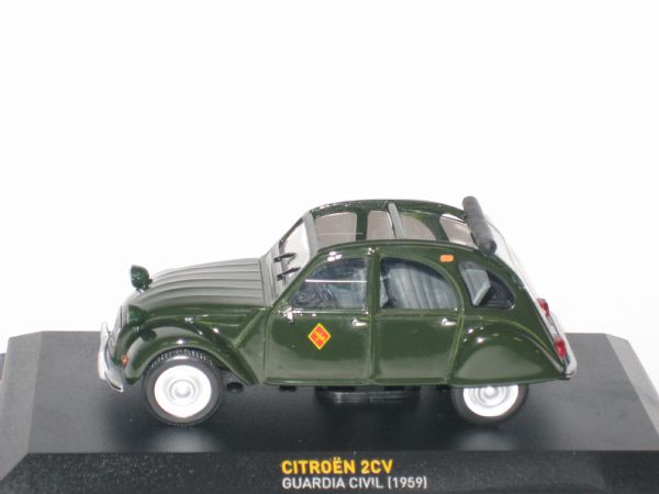 Miniatura Vehiculo Citroen 2 CV. Guardia Civil Espaa (1.959)