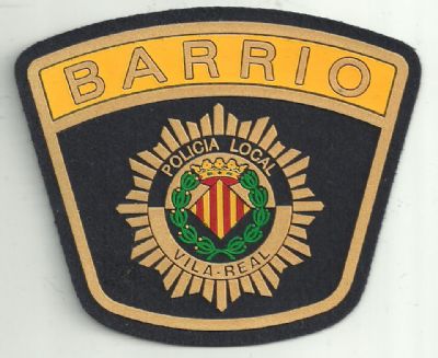 Emblema Brazo Policia Local Villareal (Castellon)