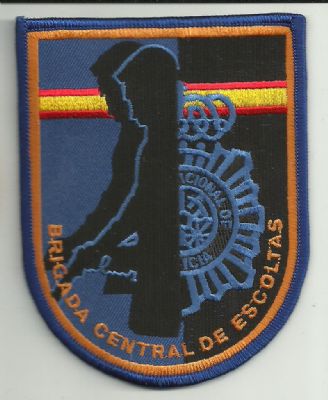 Emblema de Brigada Central de Escoltas C.N.P.