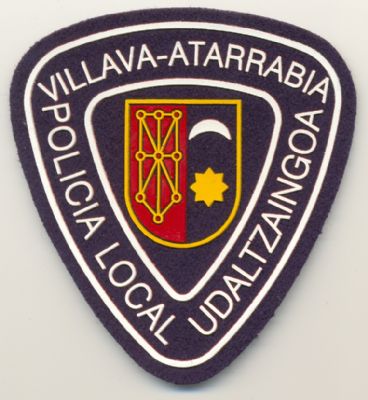 Emblema de Brazo Policia Local Villava (Navarra)