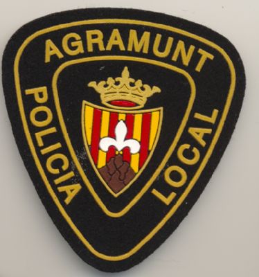 Emblema de Brazo Policia Local Agramunt (Catalua)
