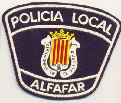Emblema antiguo  Policia Local Alfafar (Valencia)