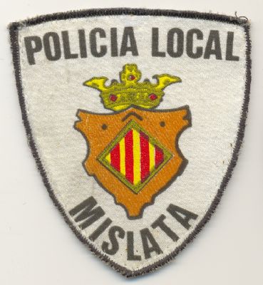 Emblema antiguo  Policia Local Mislata  (Valencia)