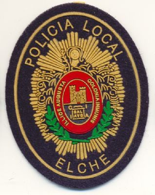 Emblema Pecho Policia Local Elche (Alicante)