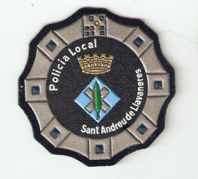 Emblema Pecho Policia Local Sant Andrey de Llavaneres (Cataluña)