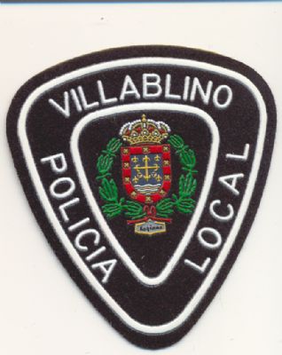 Emblema de Brazo de Policia Local de Villablino (Castilla-Leon)
