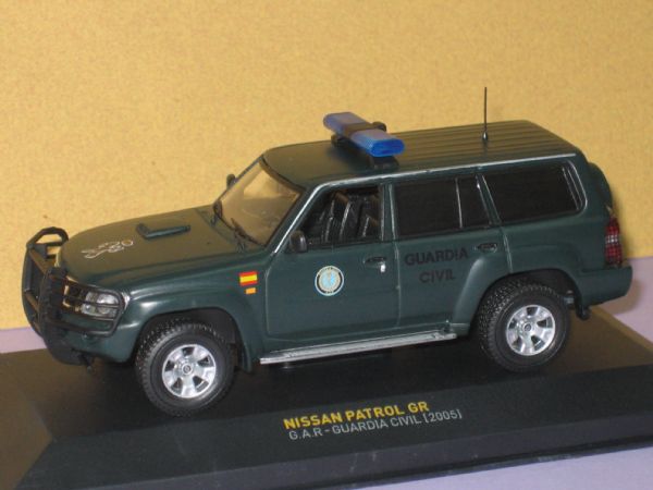 Miniatura 4X4 Nissan Patrol GAR (Guarcia Civil Espaa 2.005)