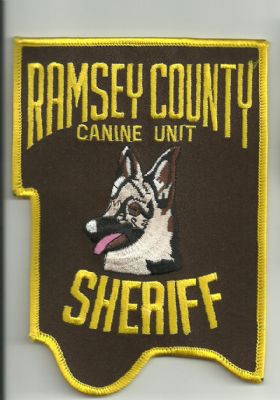 Emblema de Brazo K-9 Ramsey County  (Minnesota) U.S.A.