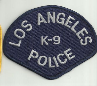 Emblema de Brazo K-9  Los Angeles (California) U.S.A.