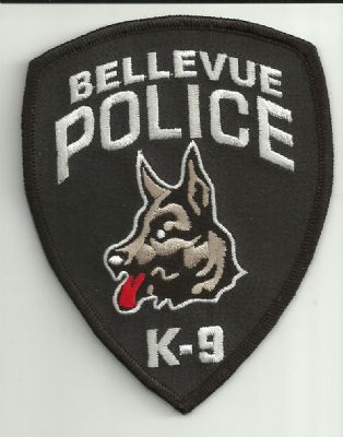 Emblema de Brazo  K-9 Bellevue (Washington) U.S.A.