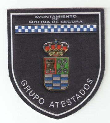 Emblema de Brazo del Grupo de Atestados de Molina de Segura (Murcia)