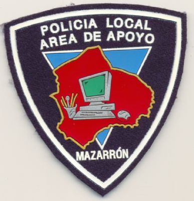 Emblema de Brazo Policia Local Mazarrón (Murcia)