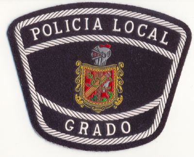 Emblema de Brazo de Policia Local de Grado (Asturias)