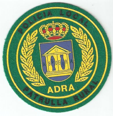 Emblema de Brazo de Policia Local Adra (Almeria)
