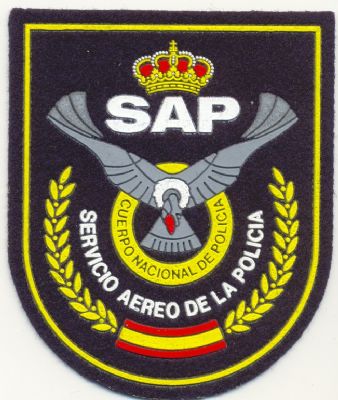 Emblema Brazo Cuerpo Nacional de Policia (SAP)