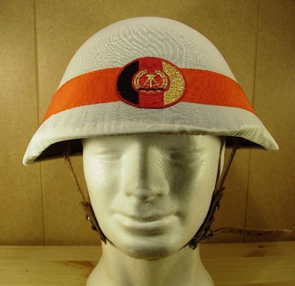Casco Policia Trfico Aleman RDA, de aos 50