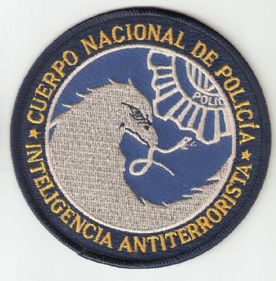 Emblema Brazo Inteligencia Anti terrorista  (C.N.P.)
