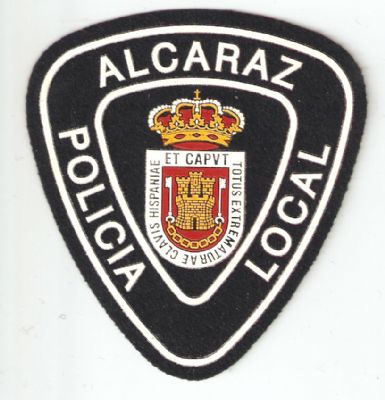 Emblema de Brazo de Policia Local de Alcaraz (Albacete)