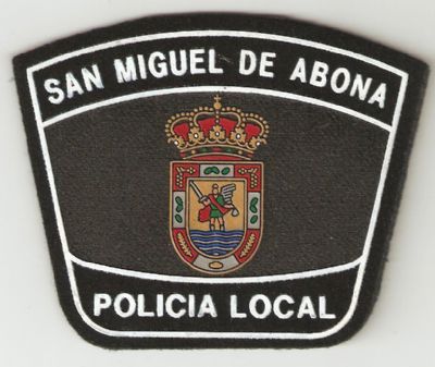 Emblema de Brazo de Policia Local de S. Miguel de Abona (Canarias)