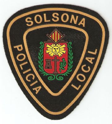 Emblema de Brazo de Policia Local de Solsona (Lerida)