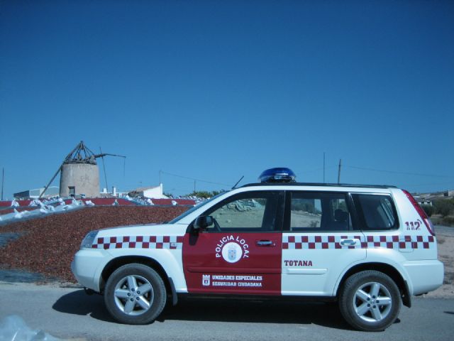 Vehiculo Policial Unidades de Seguridad Ciudadana (Totana-Murcia)