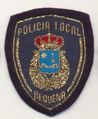 Emblema antiguo Policia Local Requena (Valencia)
