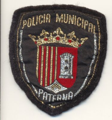 Emblema antiguo Policia Municipal  Paterna (Valencia)