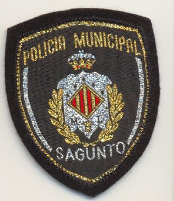 Emblema antiguo Policia Municipal  Sagunto (Valencia)