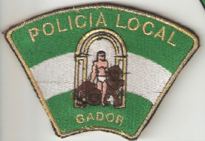 Emblema de Brazo Policia Local Gador (Andalucia)