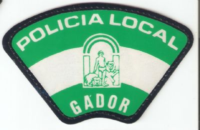 Emblema de Brazo Policia Local Gador (Andalucia)