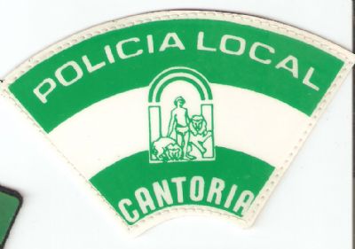 Emblema de Brazo Policia Local Cantoria (Andalucia)