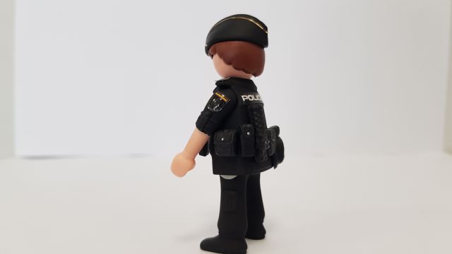 CUERPO NACIONAL POLICIA ESPAA (UNIFORME FRONTERAS)