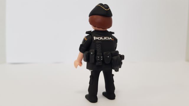 CUERPO NACIONAL POLICIA ESPAA (UNIFORME FRONTERAS)