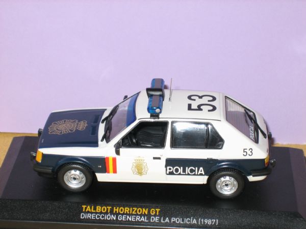 Miniatura Vehiculo Talbot Horizon GT  C.P.N. Espaa (1.987)