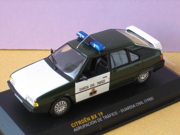 Miniatura Vehiculo Citroen BX 19 Guardia Civil (1988) Espaa