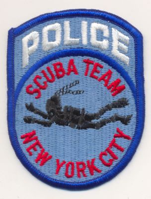 Emblema Policia N.Y. Scuba Team
