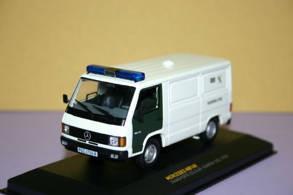 Miniatura Vehiculo Furgon MB 140 Guardia Civil Transporte Celular