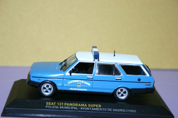 Vehiculo Miniatura Seat 131 Panorama de Policia Municipal de Madrid 1.980