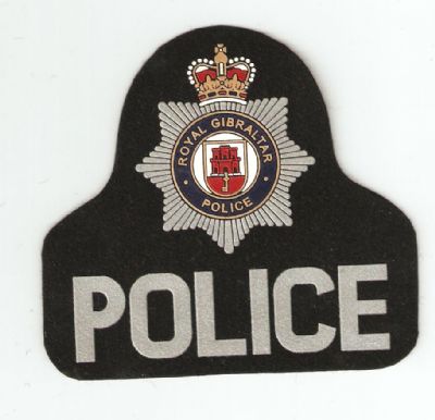 Emblema de Brazo de Bobby Ingles de Gibraltar