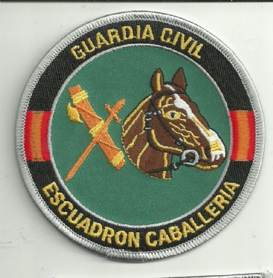 Emblema de Brazo de Escuadron de Caballeria de la Guardia Civil