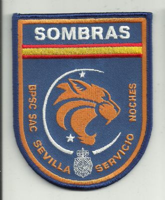 Emblema de Brazo de SOMBRAS (C.N.P.) Sevilla