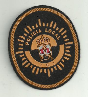 Emblema de Pecho de Policia Local de IBI (Alicante)